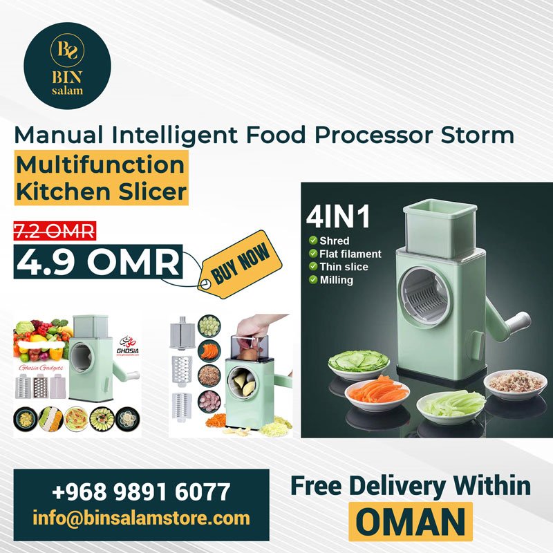 Manual intelligent food processor storm multifunction kitchen slicer