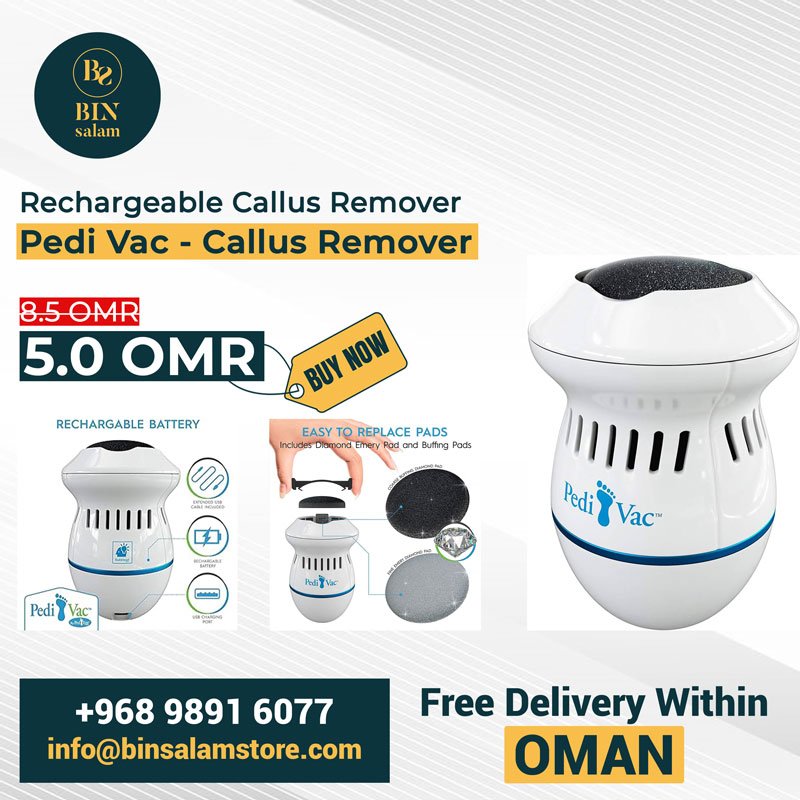 Rechargeable callus remover Pedi Vac - callus remover