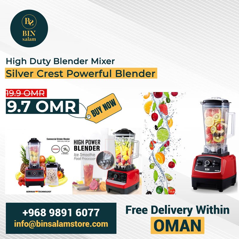 High duty blender mixer silver crest powerful blender