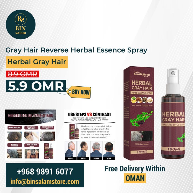 Gray Hair Reverse Herbal Essence Spray