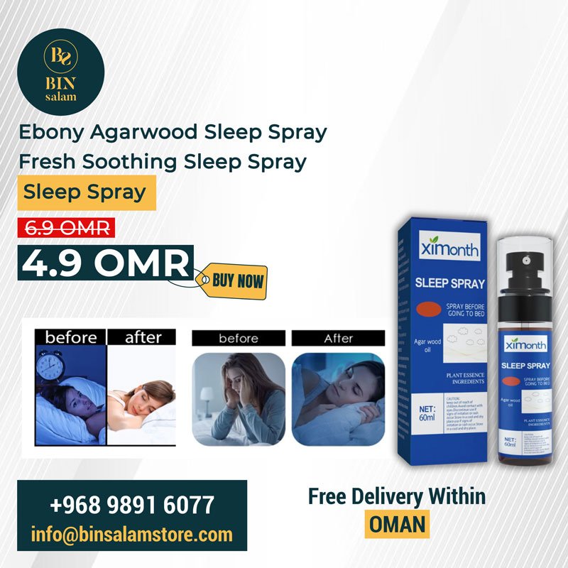 Ebony Agarwood Sleep Spray Fresh Soothing Sleep Spray
