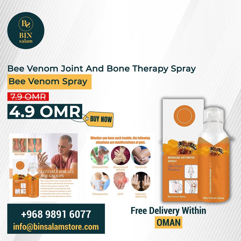 Bee Venom Joint And Bone Therapy Spray